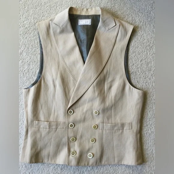 Brunello Cucinelli double breasted vest - Picture 1 of 12